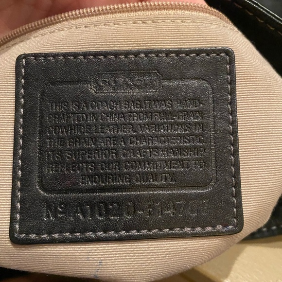 Coach Zoe Leather Shoulder Bag 14707 - Picture 7 of 13